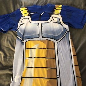 Dragon ball z Vegeta cosplay shirt